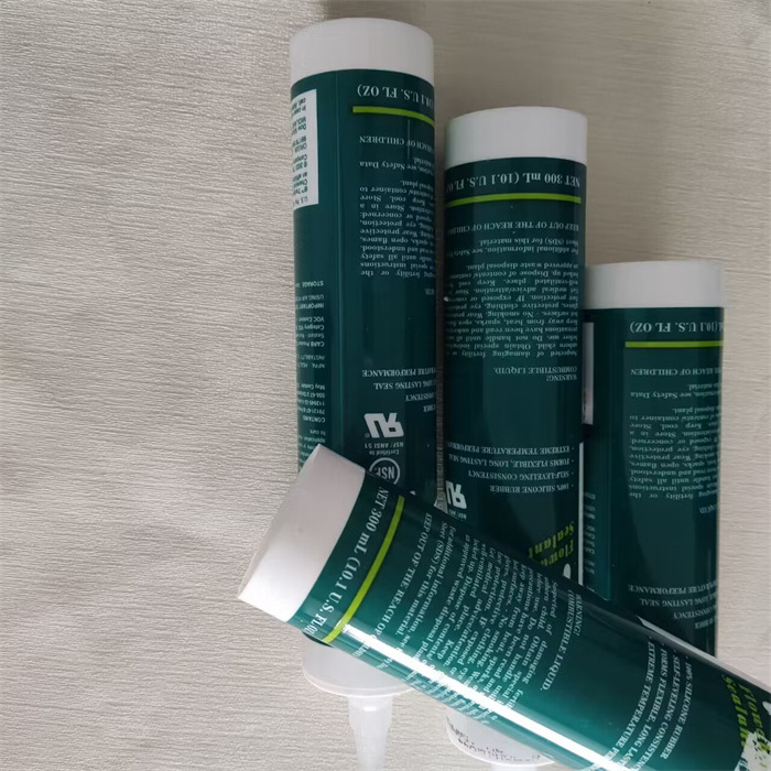 wholesale Antiskid silicon rubber flowable sealant Clear RTV clear sealant 734 silicon rubber