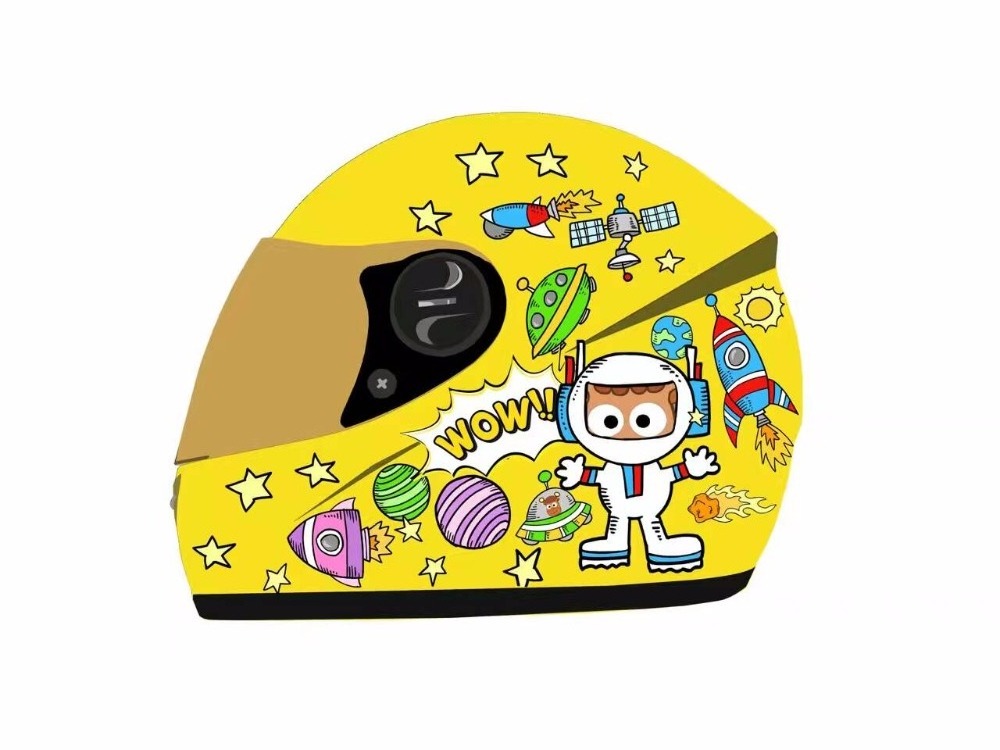 YM-205 full face kids motorcycle helmet toy children helmet for kids