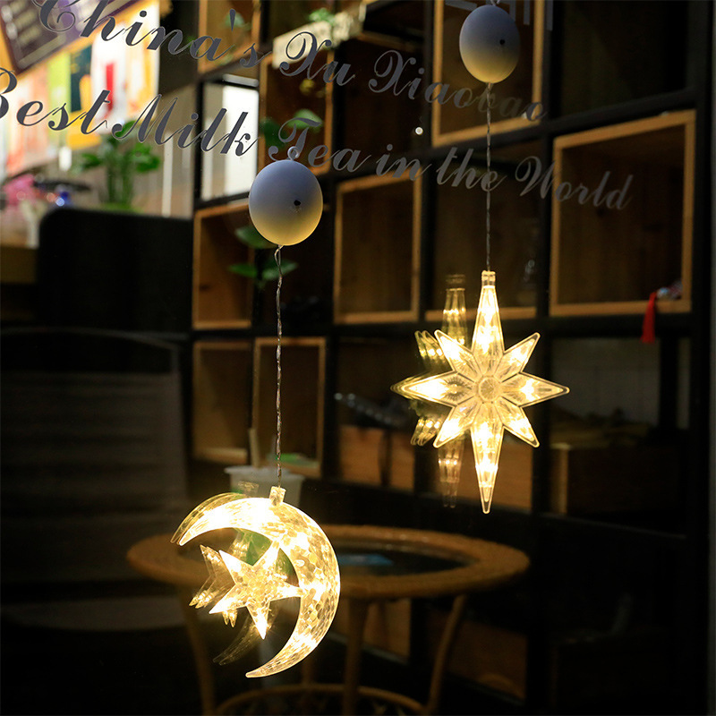 New Merry Christmas LED Battery Operated Star lights Christmas Party Decorations Christmas Light For Outdoor Indoor String Light