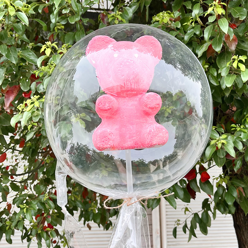 20 22 30inch Wide Mouth Transparent Bobo Balloon Clear Helium Balloon Wedding Birthday Party Decoration Adult Kids Favor Toy