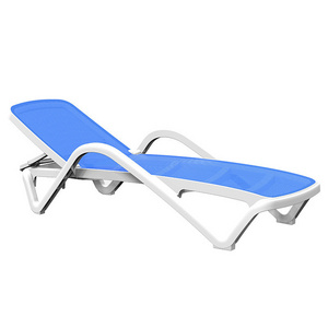 Best Quality Outdoor Coastal Leisure Chair Sun Lounger for Beach Pool Customized Sauna Room Sleeping Bed Boutique Rest Chair