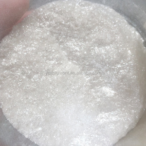 Super Flash Glass Flake Diamond White Luster Pearl Pigment Powder for Leather Paint