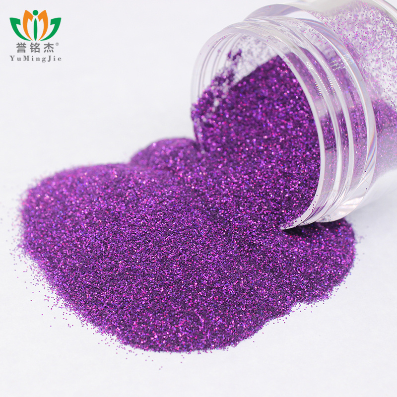 Manufacturer PET Holographic glitter powder sequin flakes for cosmetic decoration resin crafts paint inks