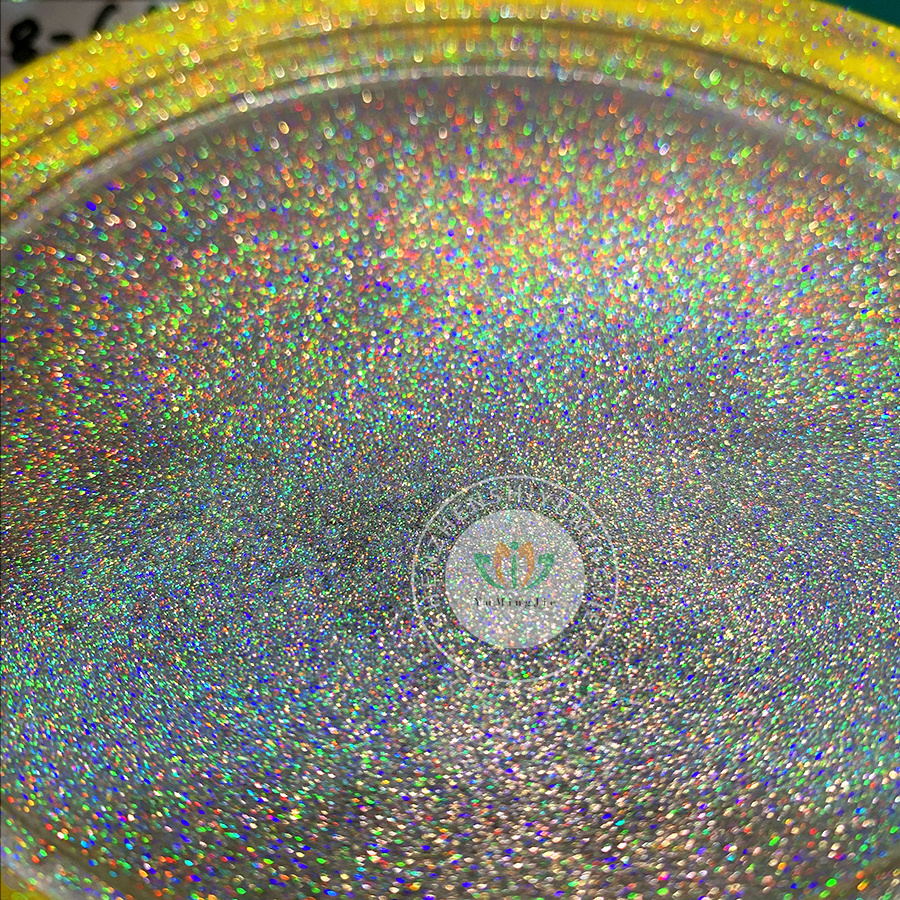 High Quality Rainbow Silver Chromium Pigment Powder Hologram Holographic Pigment Powder for Car Paint