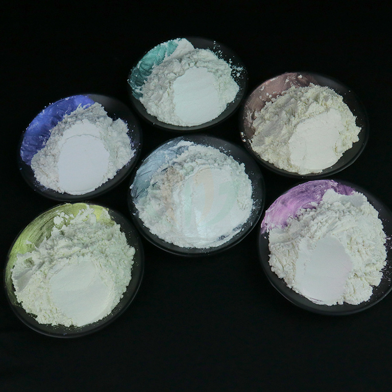 Colorful sparkle flake pearlescent diamond series mica pearl powder pigment epoxy resin