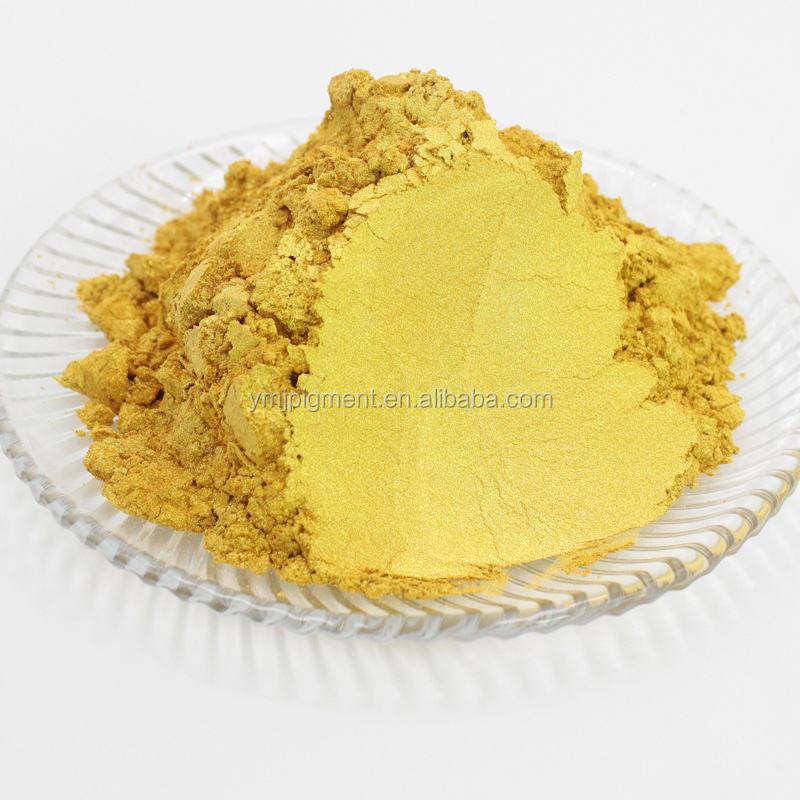 Metallic Pearl Gold Powder for Coating, Gold Pearl Pigment for Furniture Paint, Wall Paint