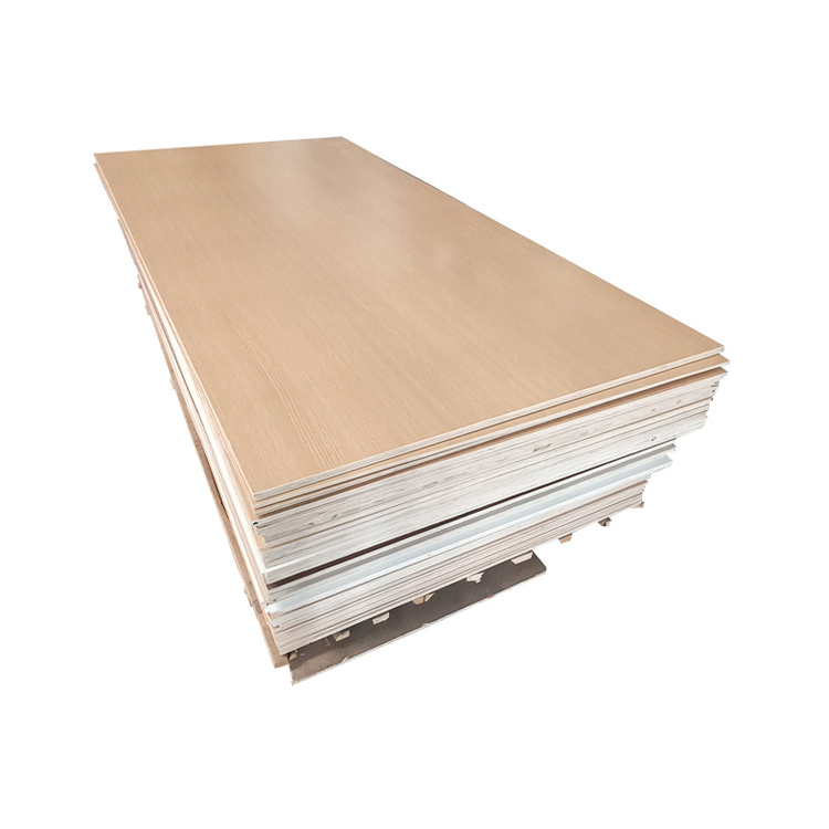 Philippines Import PVC 3/4 Inch 5X10 6mm 12mm 15mm 17mm Modern Melamine Paper Indoor Birch Plywood Sheet for Speaker FIRST-CLASS