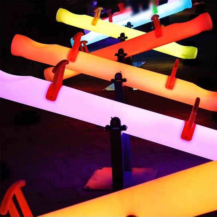 Glow Outdoor Park Amusement Teeter Totter Led Seesaw