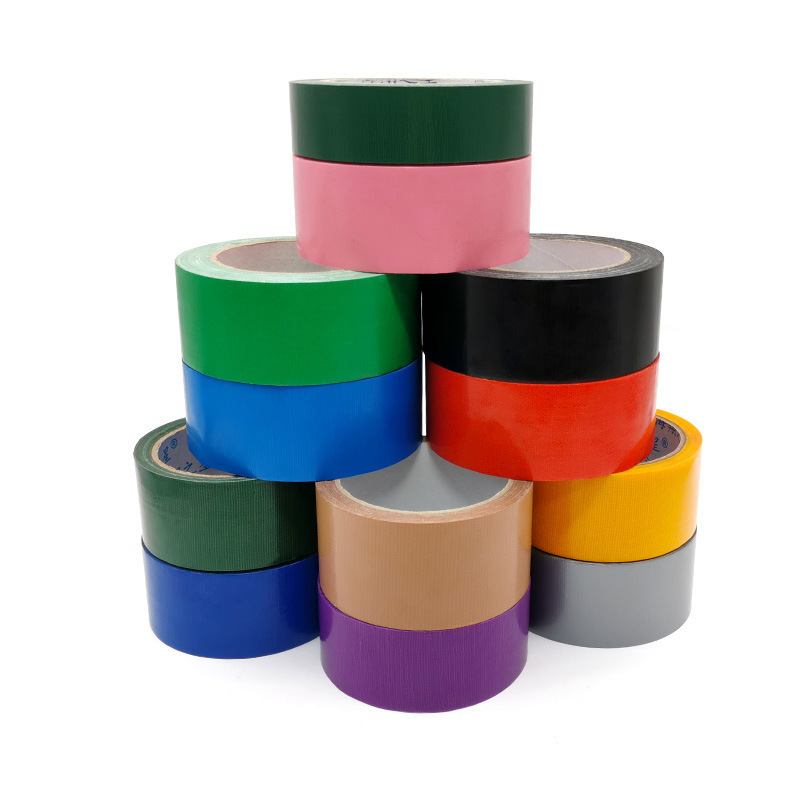 Factory Direct Wholesale Price Strong Sticky Self Adhesive 30m 50m Jumbo Roll Cloth Duct Tape