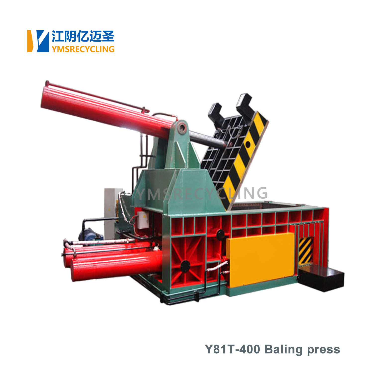 Steel Baling Machine Horizontal Baler For Waste Paper Hay Bale Making Machine