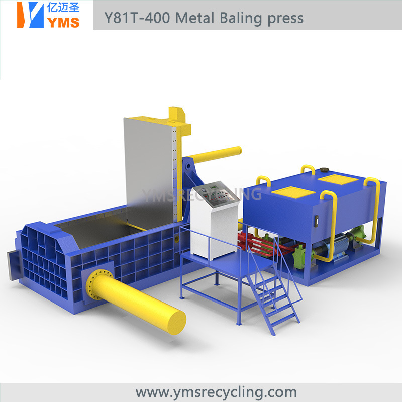 Steel Baling Machine Horizontal Baler For Waste Paper Hay Bale Making Machine