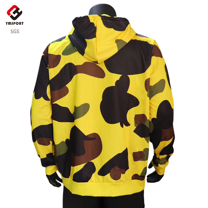 2022 camo cotton terry brush hoodies without zipper hoodies