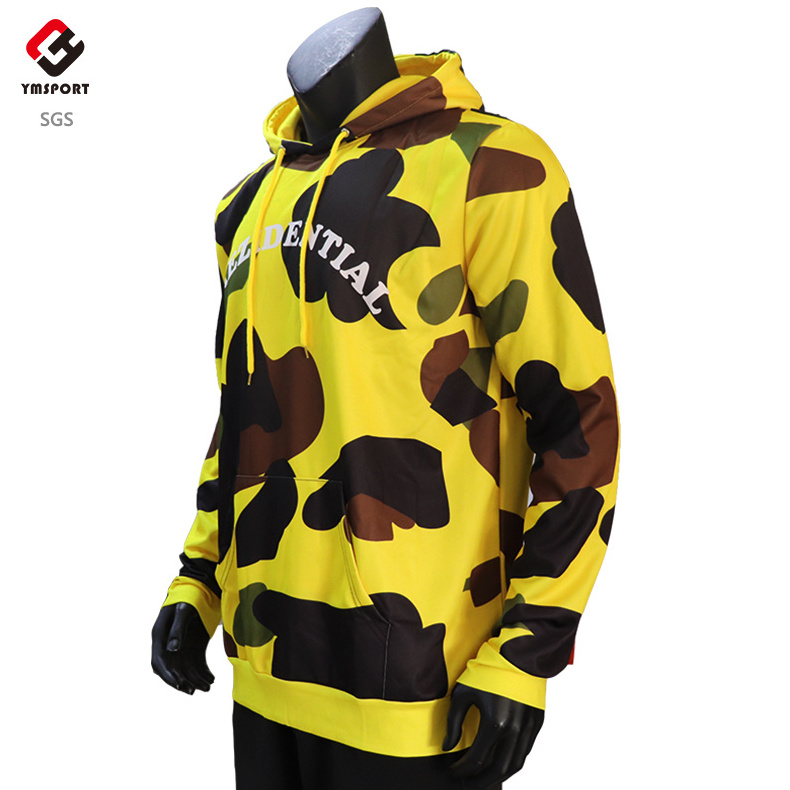 2022 camo cotton terry brush hoodies without zipper hoodies