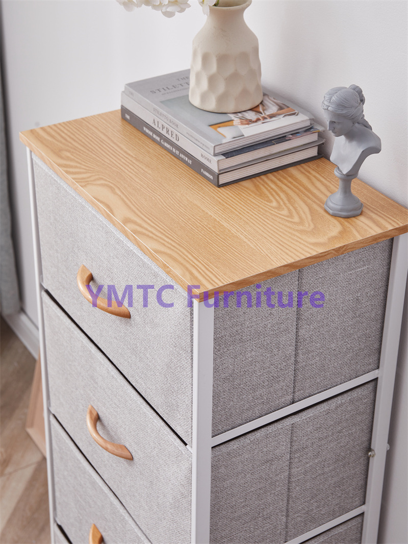 Multi Purpose Kids Storage Cloth Chest Of Drawers Tower Organizers Cabinet Closet For Clothes