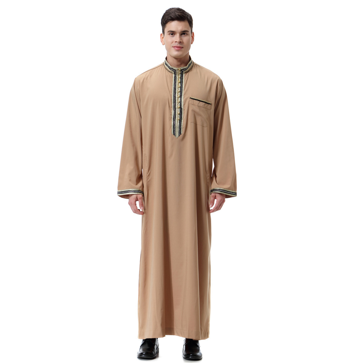 Al haramain men spun polyester Islamic clothing for Muslim Arab Men thobes