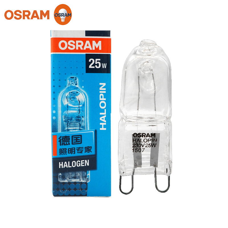 Osram Halogen Beads G9 Halogen Beads 230V25W40W Table Light Spot Wall Light Pendant Transparent Bulb