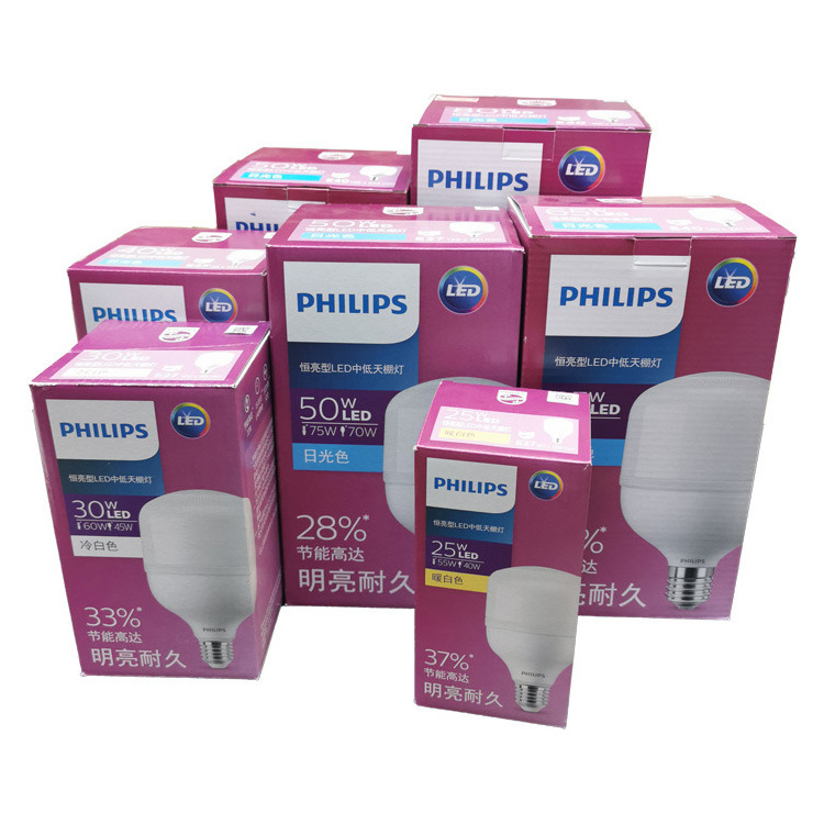 Philips lighting E40 screw high power bulb workshop high bay lamp industrial lighting LED bulb light