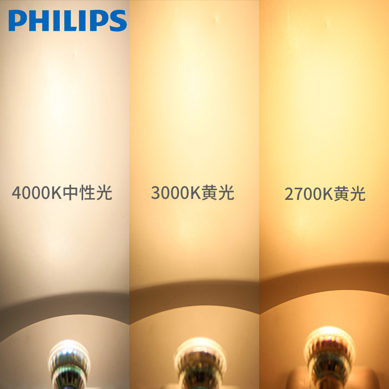 Philips  LED Lamp GU10 MR16 LED Bulb 2W 3.5W 5W 220V Lampada LED Condenser lamp Diffusion Spotlight Energy Saving Home Lighting