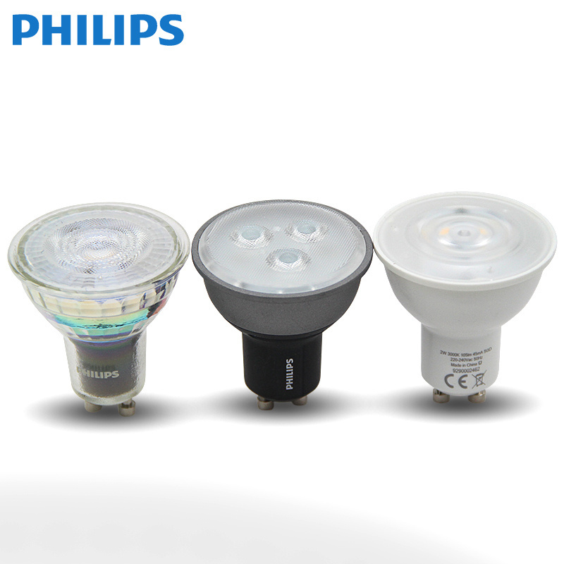 Philips  LED Lamp GU10 MR16 LED Bulb 2W 3.5W 5W 220V Lampada LED Condenser lamp Diffusion Spotlight Energy Saving Home Lighting