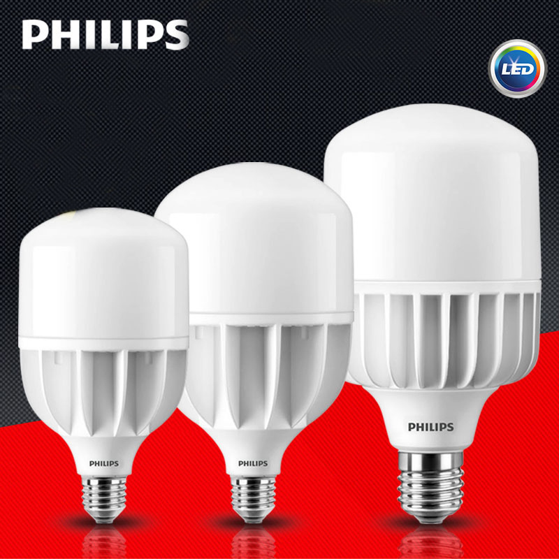 Philips led high power bulb E27E40 factory workshop lighting ceiling light bulb 24w40W50W65W80W