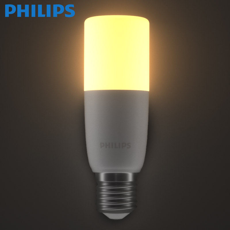 Philips led bulb E27 screw cylindrical lamp column bulb energy saving super bright 5.5W7.5W9.5w corn light