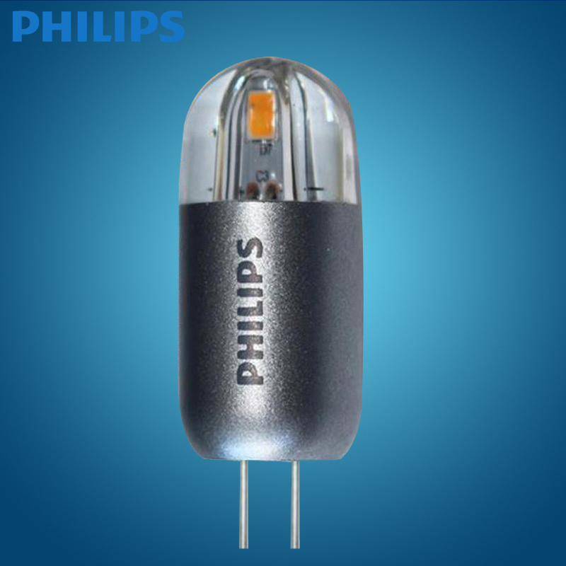 Philips G4 lamp beads LED bulbs small crystal lamp pin energy saving 12V yellow photovoltaic mirror headlights G9 light source s