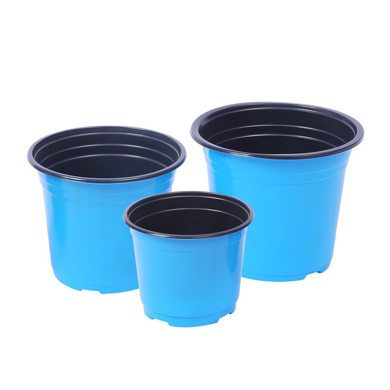 2022 Cheap Wholesale Bulk Polyresin Flowers Pots & Planters Durable Outdoor Garden Plant Flower Plastic Flower Pot