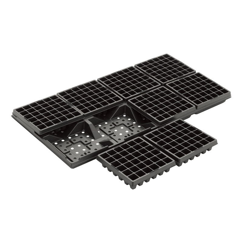 Nursery Trays & Lids Tray Seedling Pvc Rice Seed Plant Planting Cell Plastic 28 Deep Tree Tomato 200 Plug 60