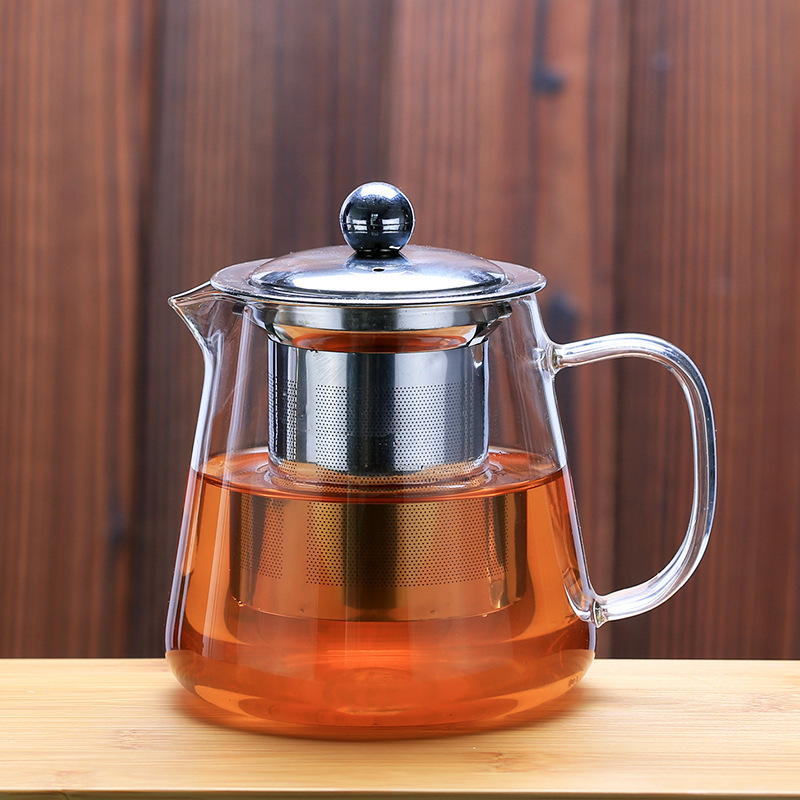 40oz Tea Kettle And Tea Pot Maker Glass Teapot With Removable Loose Tea Infuser Stovetop Safe Glass Teapot