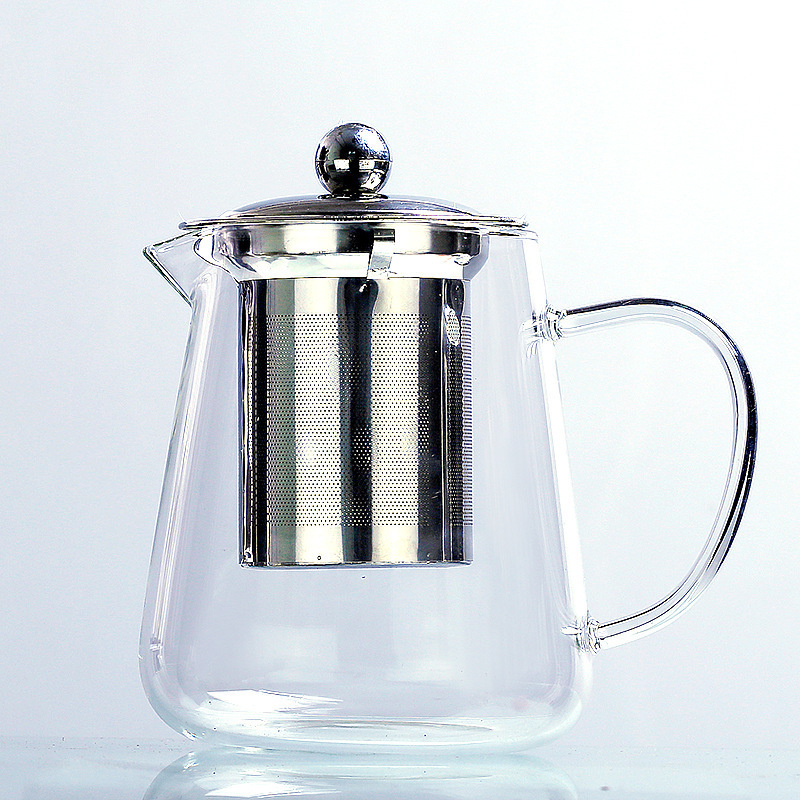 40oz Tea Kettle And Tea Pot Maker Glass Teapot With Removable Loose Tea Infuser Stovetop Safe Glass Teapot