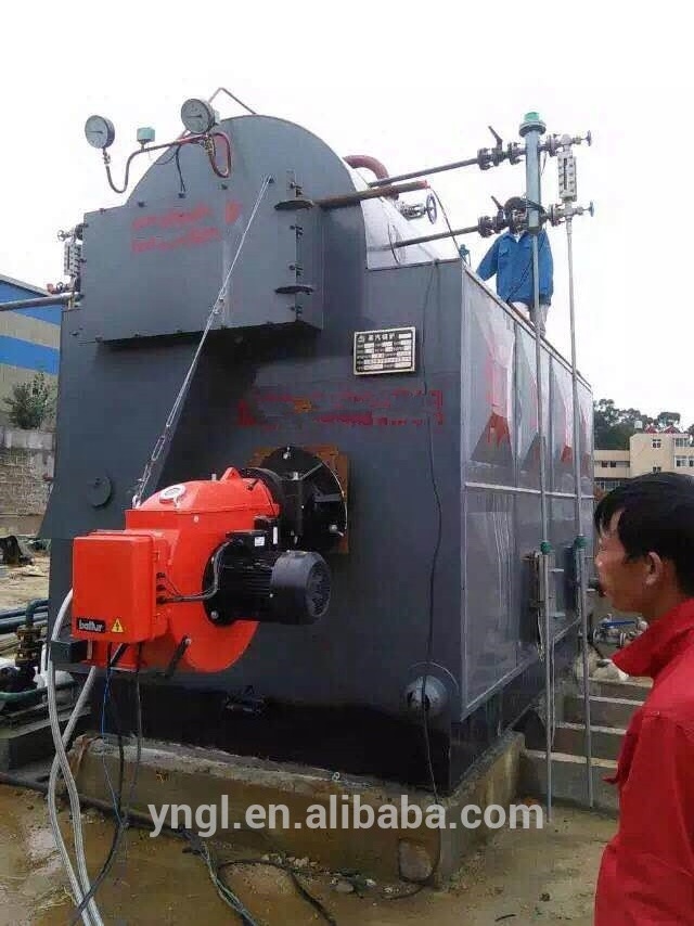 0.5 ton industrial coal fired steam boiler with travelling chain grate stoker