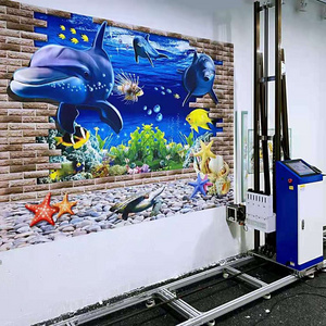 Factory Cheaper Price Direct to wall Vertical Printer 3D Effect Inkjet UV printing machine multicolor automatic inkjet printer