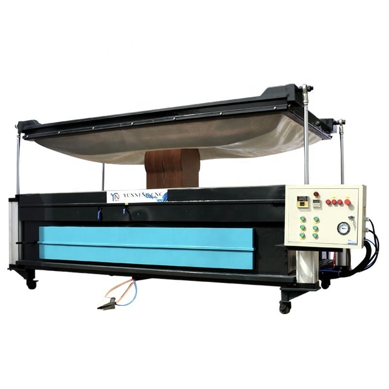 vacuum sublimation 3d heat press machine wood vacuum membrane press veneer forming machine