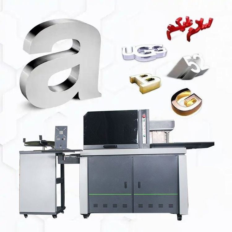 Multifunction Neon Sign Making 3d Letters Border Strip Character Bending Machine 3d Alphabet Letter Bending Machine