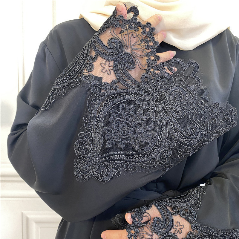 Custom Tissu Pour Umbrella Style Women Wear Slim Abaya De Luxo Manufacturer Stone Work From Jeddah Dress Muslim