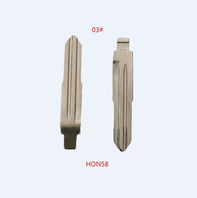 Uncut blank car key blade  HON58 HON66 car key blade  03# 25# for KD VVDI JMD