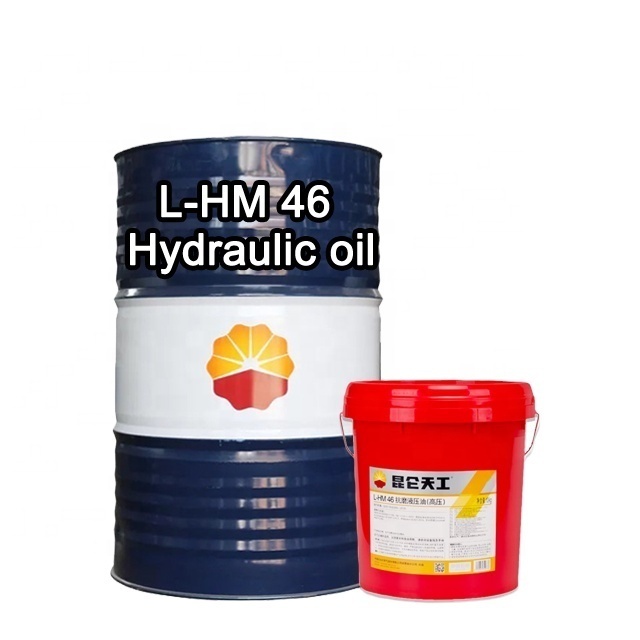 Petrochina Kunlun Factory Low Price Industrial Lubricants L-HM 46 Anti-wear Hydraulic Oil  46 Hydraulic Excavator Oil