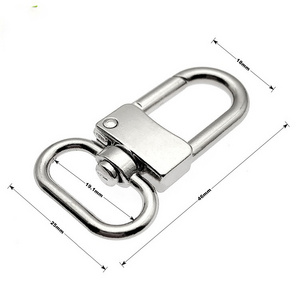 DWDP-HBC29 Wholesale Metal Gold Black Color Trigger Leash Claw Hook Key Lobster Clasp Swivel G Snap Hooks Buckle For Purse