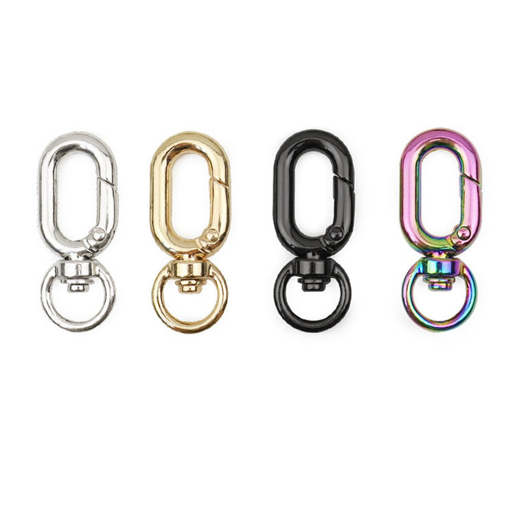 YN Various Size Snap Buckle Replace Strap Fastener Handbag Metal Swivel Hook for Leather Belt Bag Strap Purse Hardware