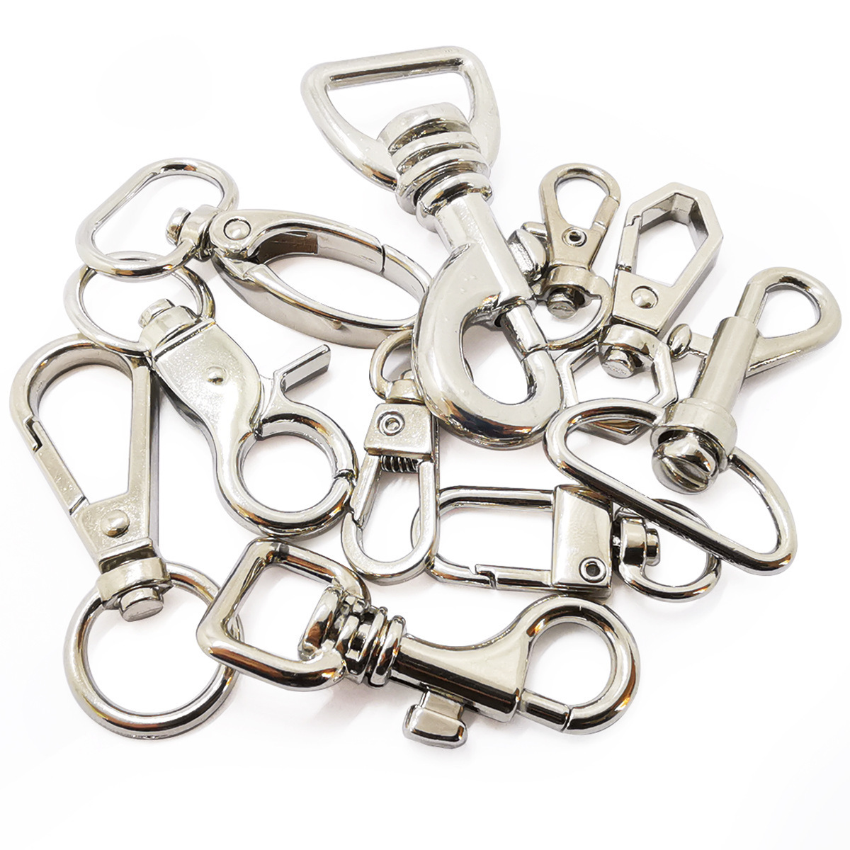 YN-SN03 Dongguan Metal Snap Hook Zinc Alloy Wholesale Snap Hooks Custom Buckle Hardware Metal Snap Swivel Hook for Bags