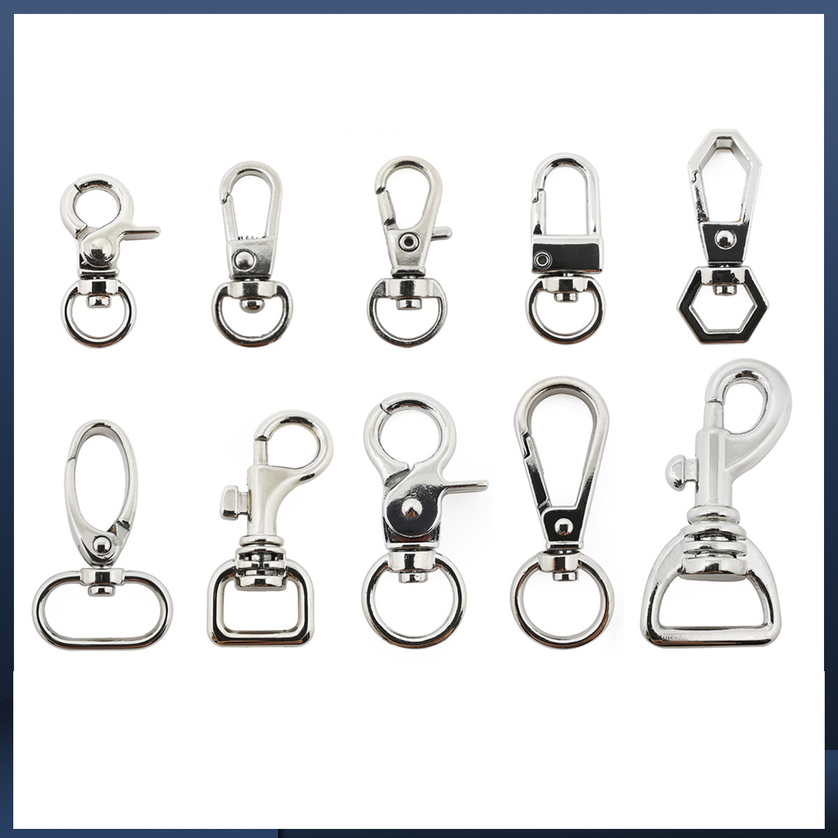 YN-SN03 Dongguan Metal Snap Hook Zinc Alloy Wholesale Snap Hooks Custom Buckle Hardware Metal Snap Swivel Hook for Bags