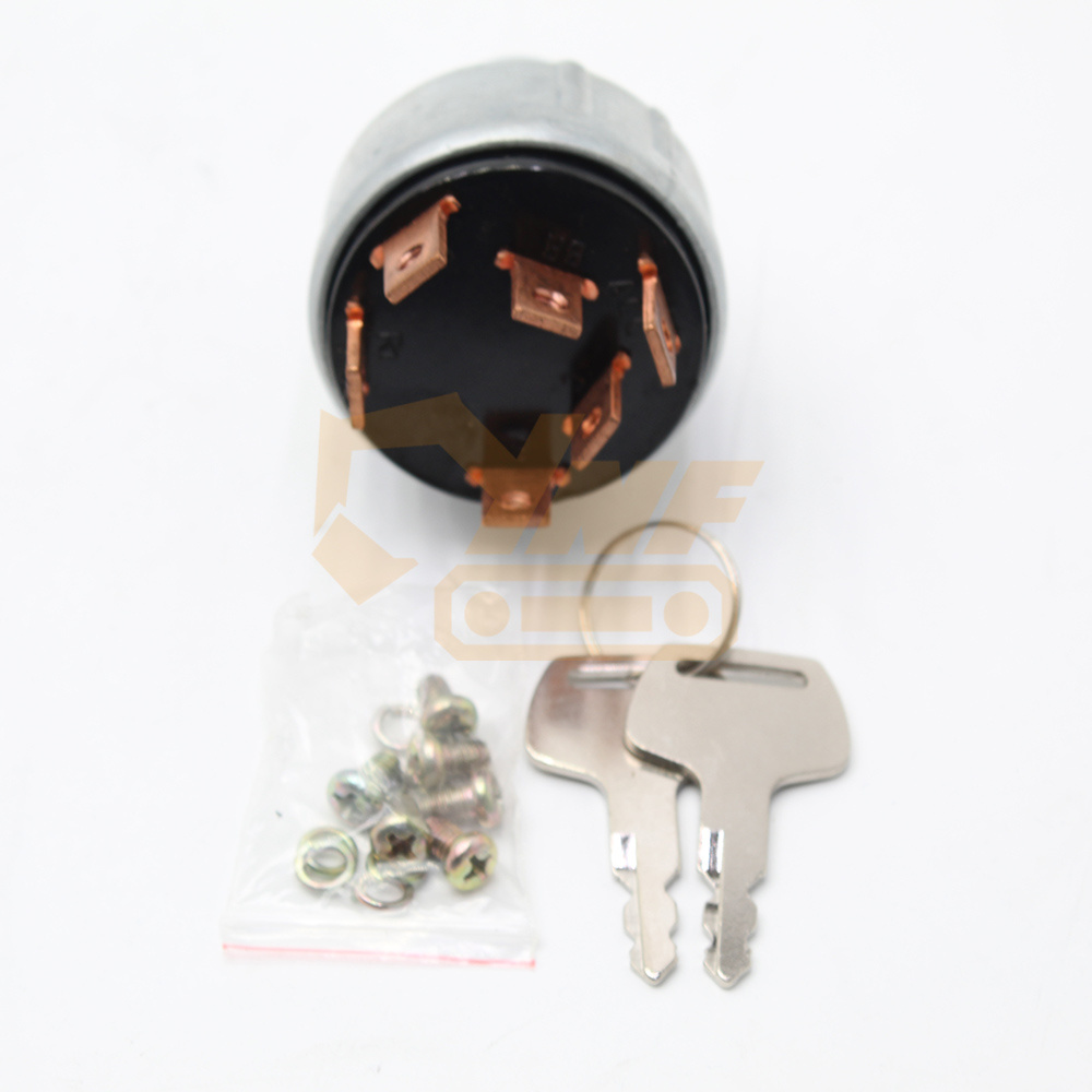 SH200/SH120 Ignition Starter Switch With Keys KHR3077 Ignition Switch for SUMITOMO