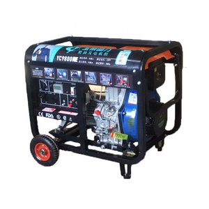 Electric Denyo 3000w 6kva 9kva 9kw 11kva 16kva 15kw Diesel Generator 10 kva db Silent Diesel Generator Head Control Panel