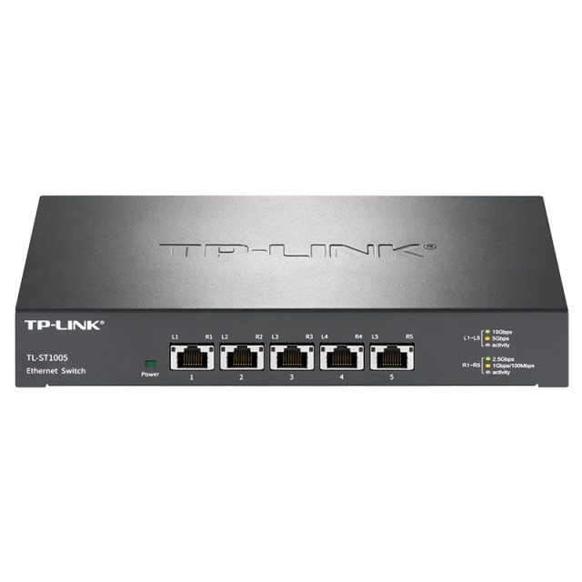 Tp-link 10GBE Ethernet Switch All 10gb rj45 switch conector ethernet Plug and Play 10gb network switch TL-ST1005