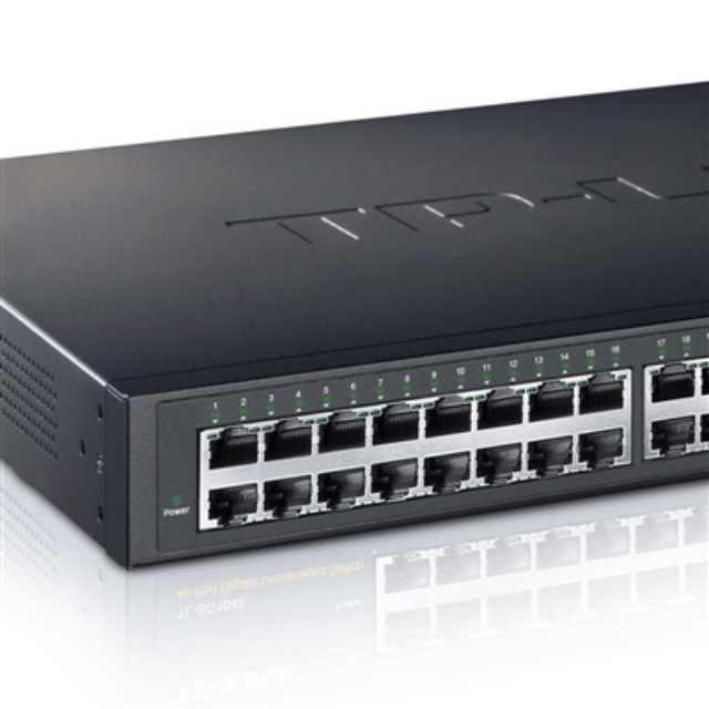 TP-Link 48 Port Gigabit Ethernet Switch Network Hub Internet Splitter Rack Mounted Enterprise Switches TL-SG1048