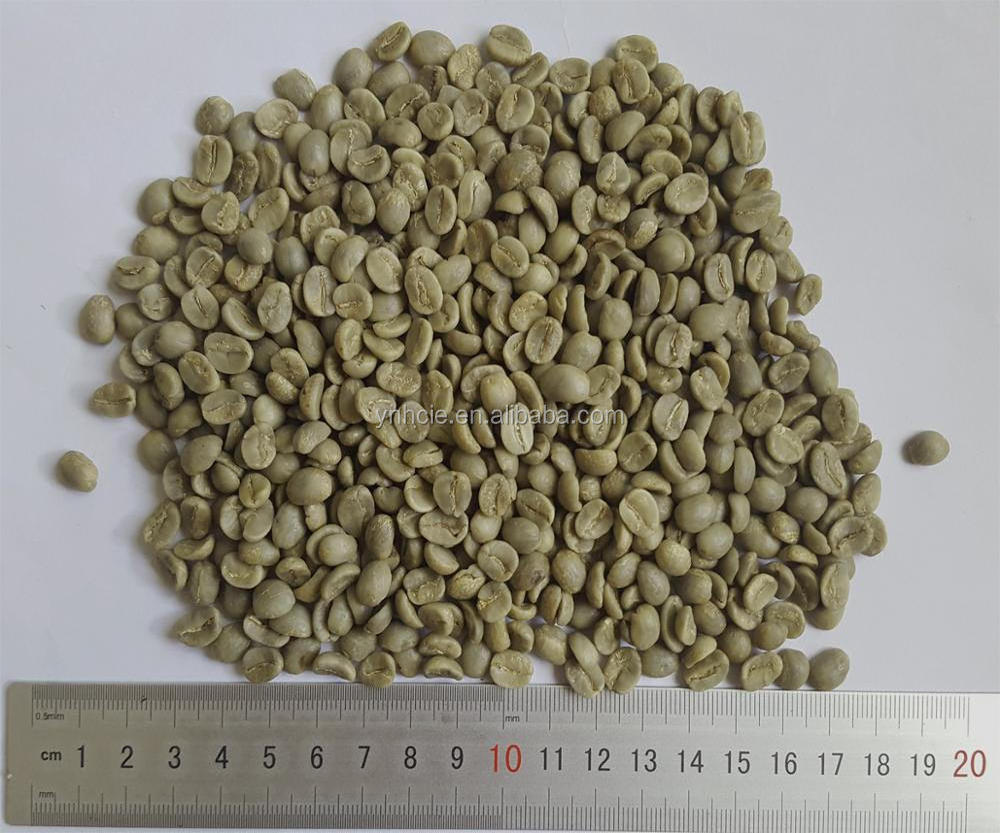 Chinese arabica green coffee beans,washed,grade AA 17 up,coffee factory