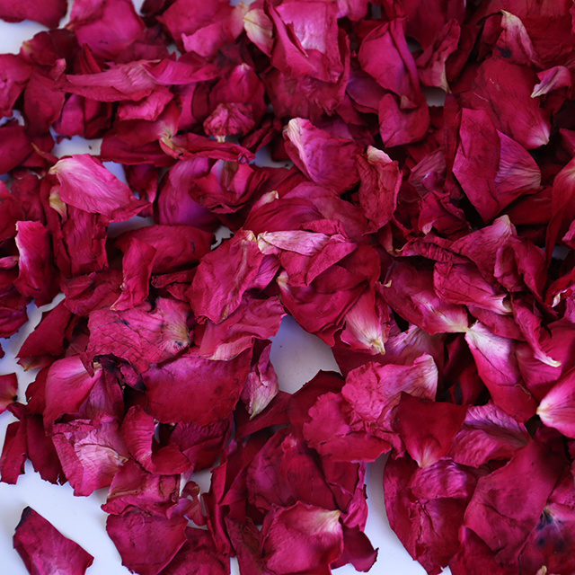 Wholesale 100% Natural Real Dried Rose Petals Biodegradable Confetti for Bath Wedding and Home Decor