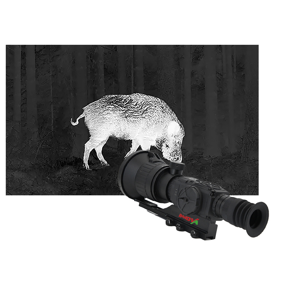 Hunting Infrared Monocular Thermal Imaging Telescopes NETD50mk Anti-shock 1000G Sight Night Vision Scope