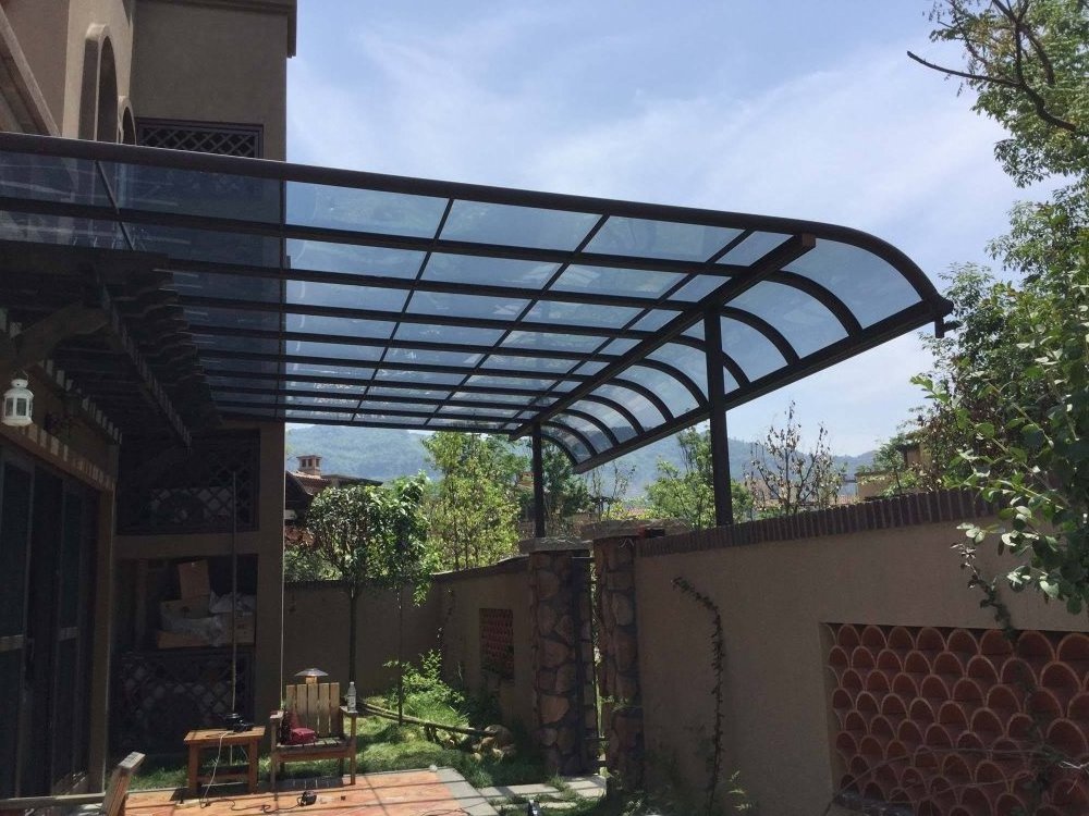 polycarbonate balcony awnings terrace roof with high quality