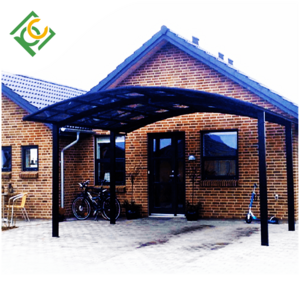 Aluminum Garden Car Shed Motorcycle Parking Shed aluminum polycarbonate carport